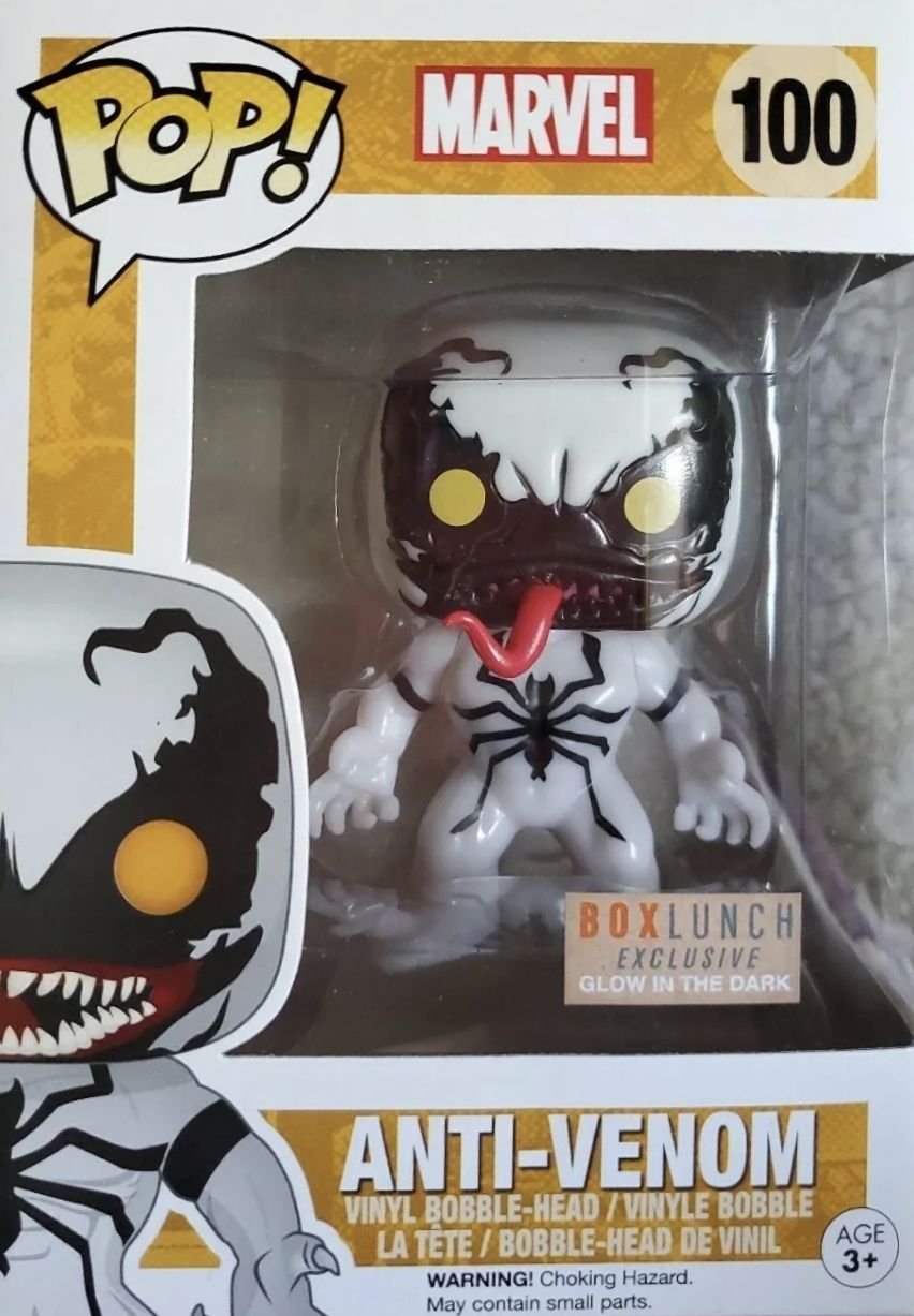 Funko Pop! Anti-Venom #100 (Glow