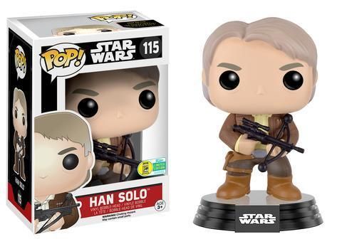 Funko Pop! Han Solo (The Force Awakens) (w/ Bowcaster) [SDCC]