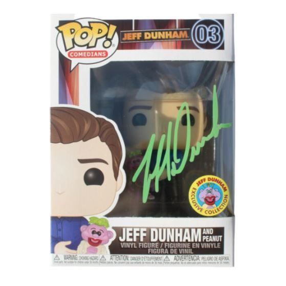 Funko Pop! Jeff Dunham and Peanut (Autographed)