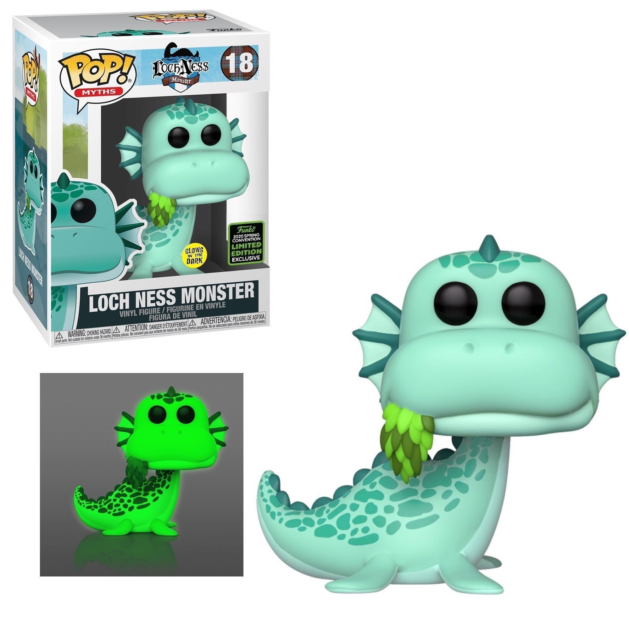 Funko Pop! Loch Ness Monster (Glow in the Dark) [Spring Convention]