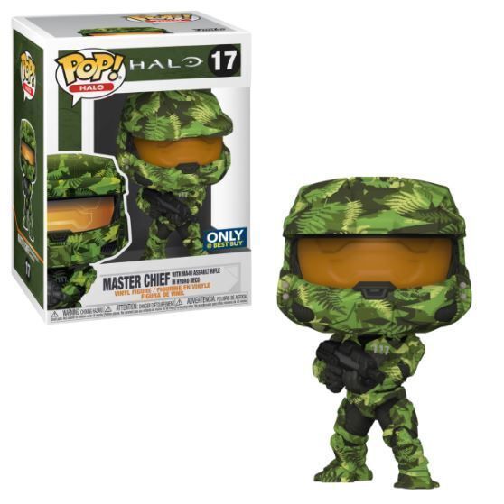 Funko Pop! Master Chief with MA40 Assault Rifle in Hydro Deco