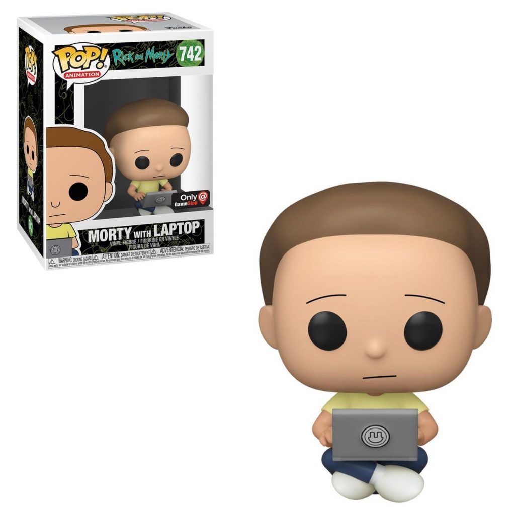 Funko Pop! Morty with Laptop