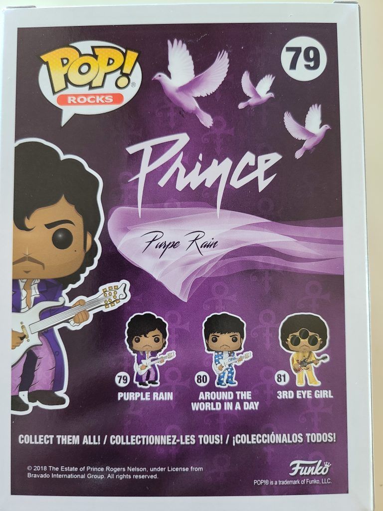 Funko Pop! Prince "Purpe Rain" [Error Box]