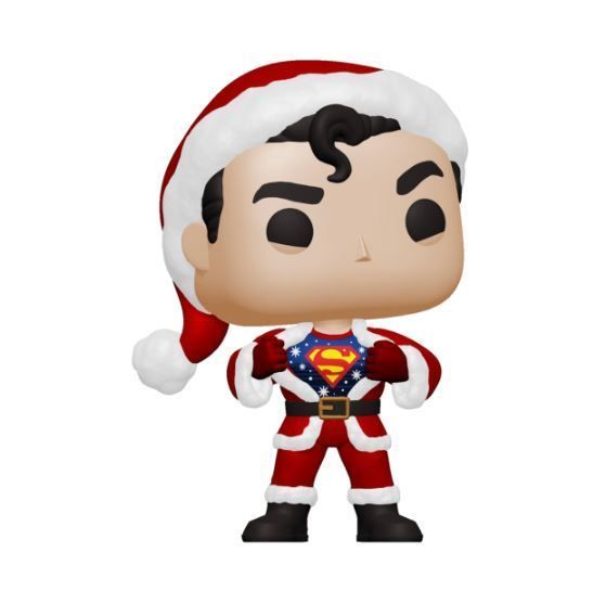 Funko Pop! Superman in Holiday Sweater (Flocked)