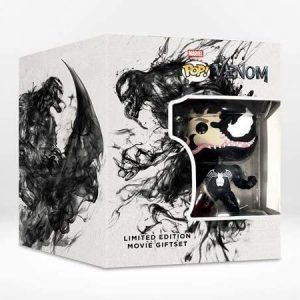 Funko Pop! Venom (Eddie Brock) (Blu-Ray) (Limited Edition Movie Giftset)