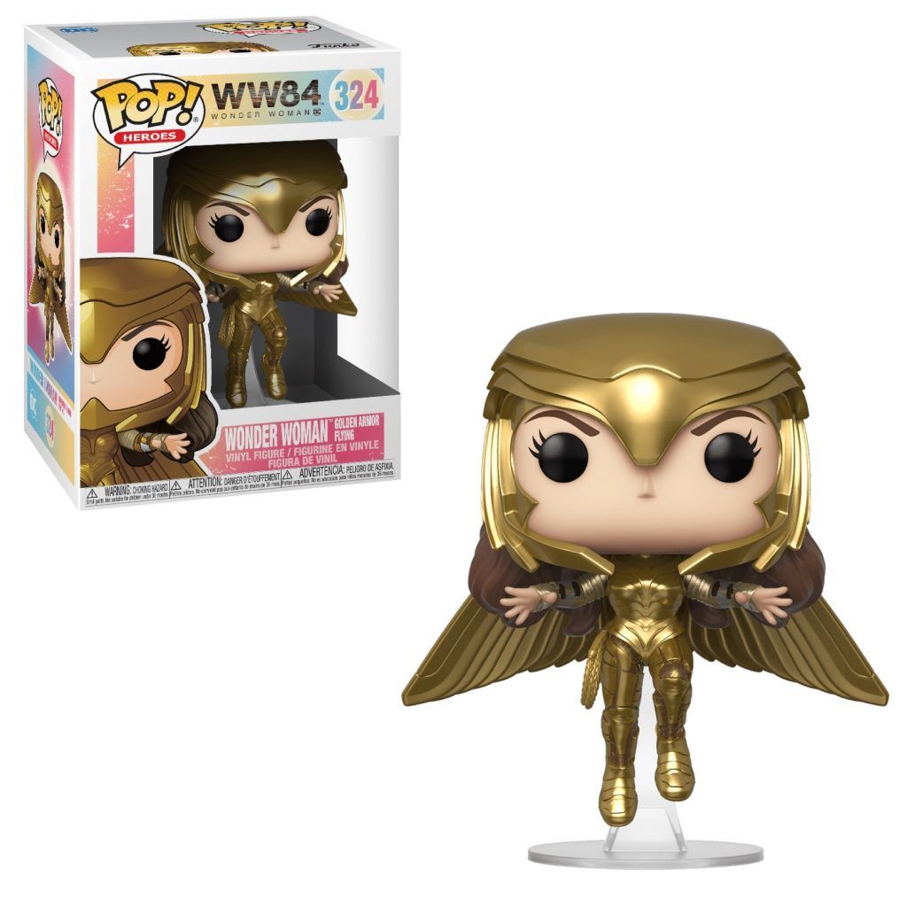 Funko Pop! Wonder Woman Golden Armor Flying