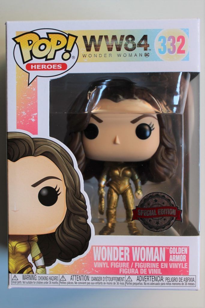 Funko Pop! Wonder Woman Golden Armor (No Wings)